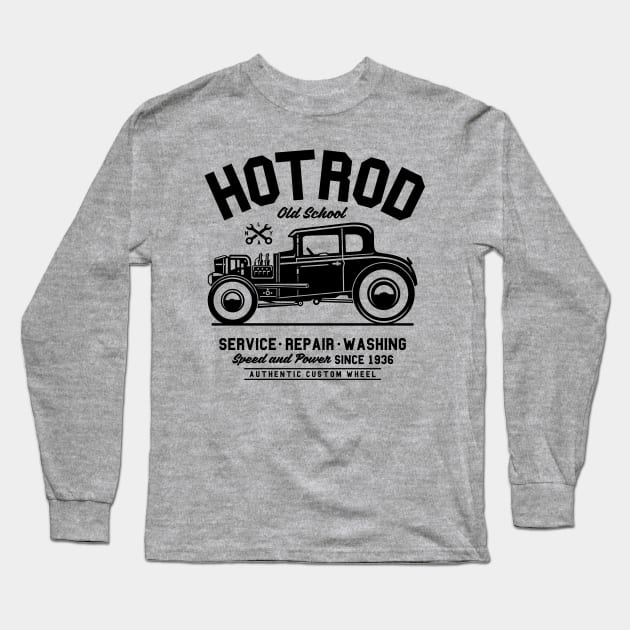 Hotrod Long Sleeve T-Shirt by Z1